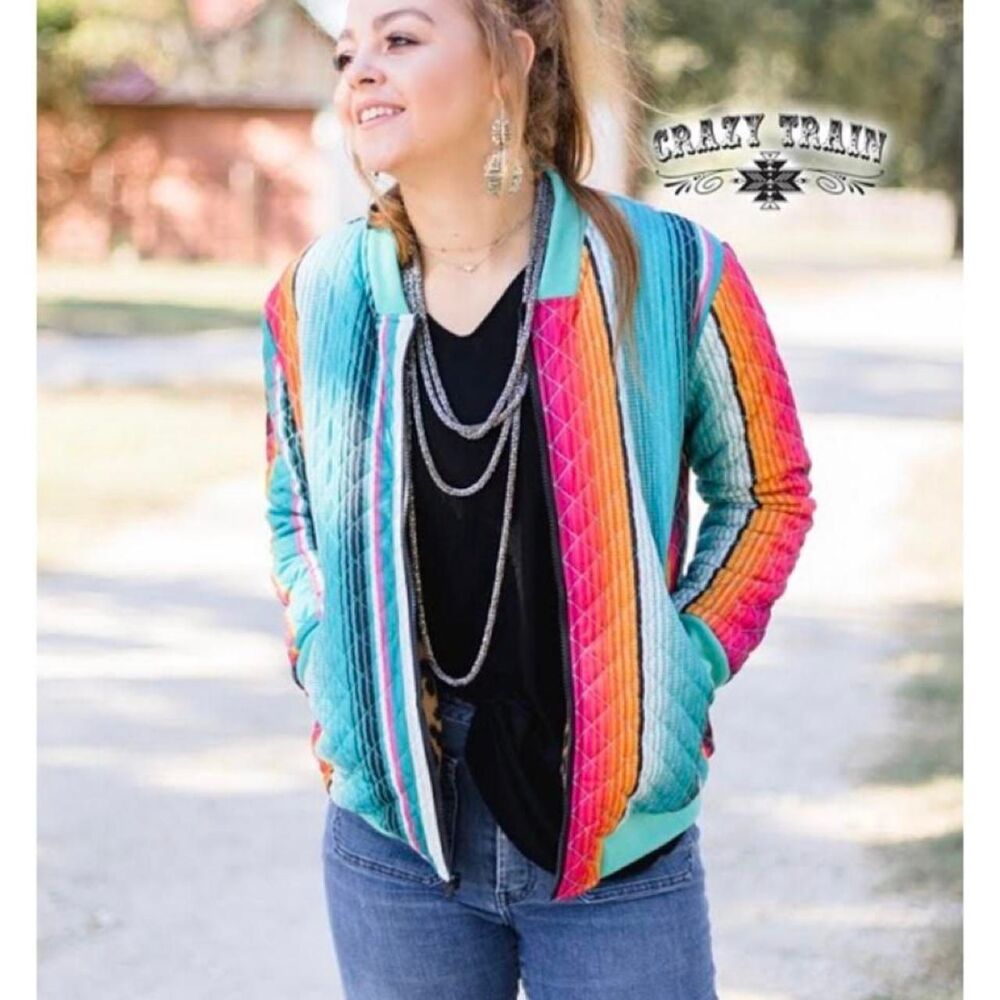 Crazy-train Women's Multi Jacket